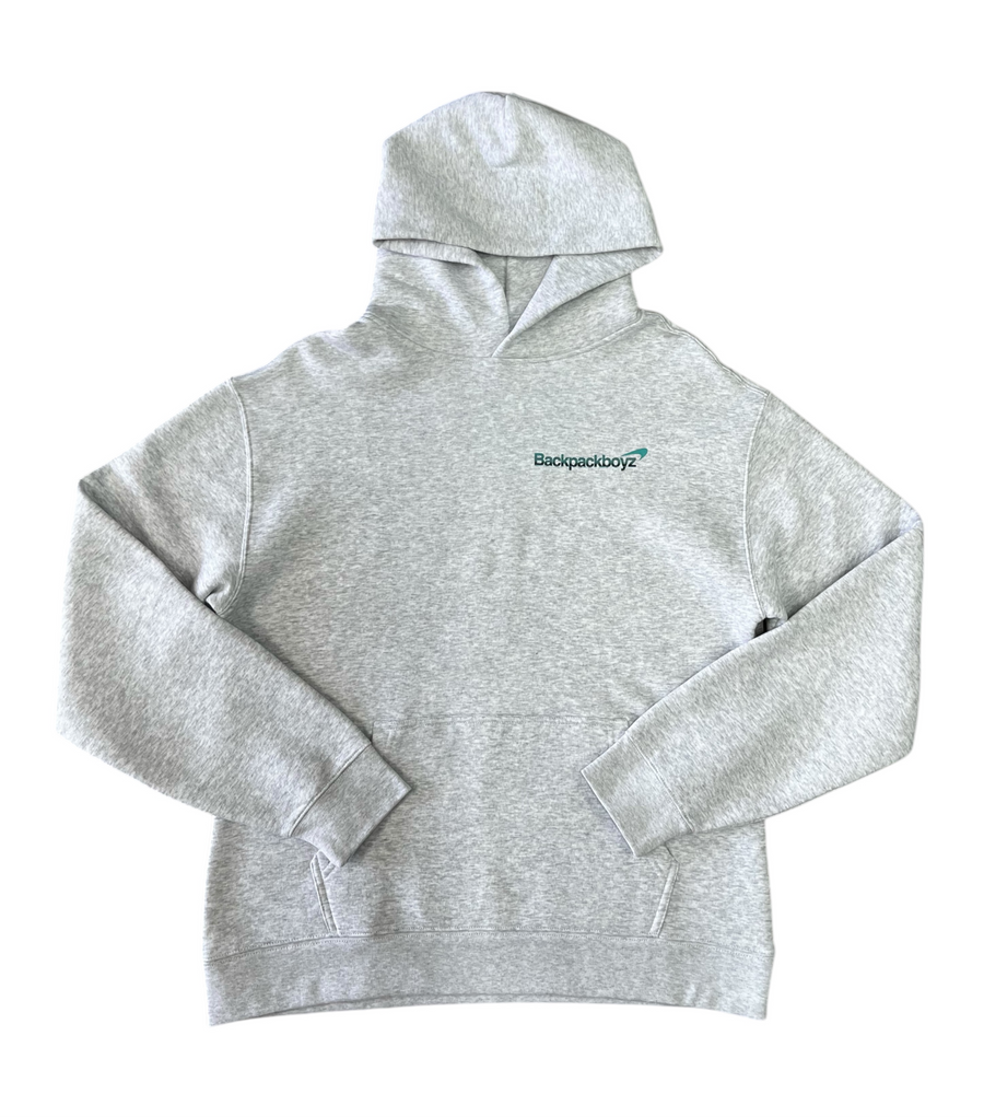 Sudadera Backpackboyz Gris Hombre