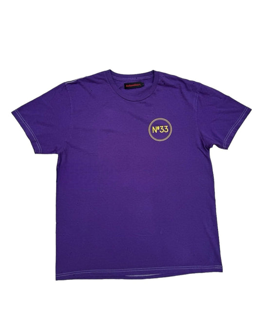 Playera Backpackboyz Morada Hombre