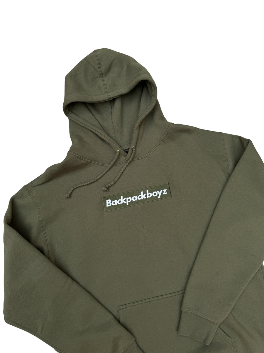 Sudadera Backpackboyz Verde Hombre