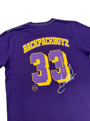 Playera Backpackboyz Morada Hombre