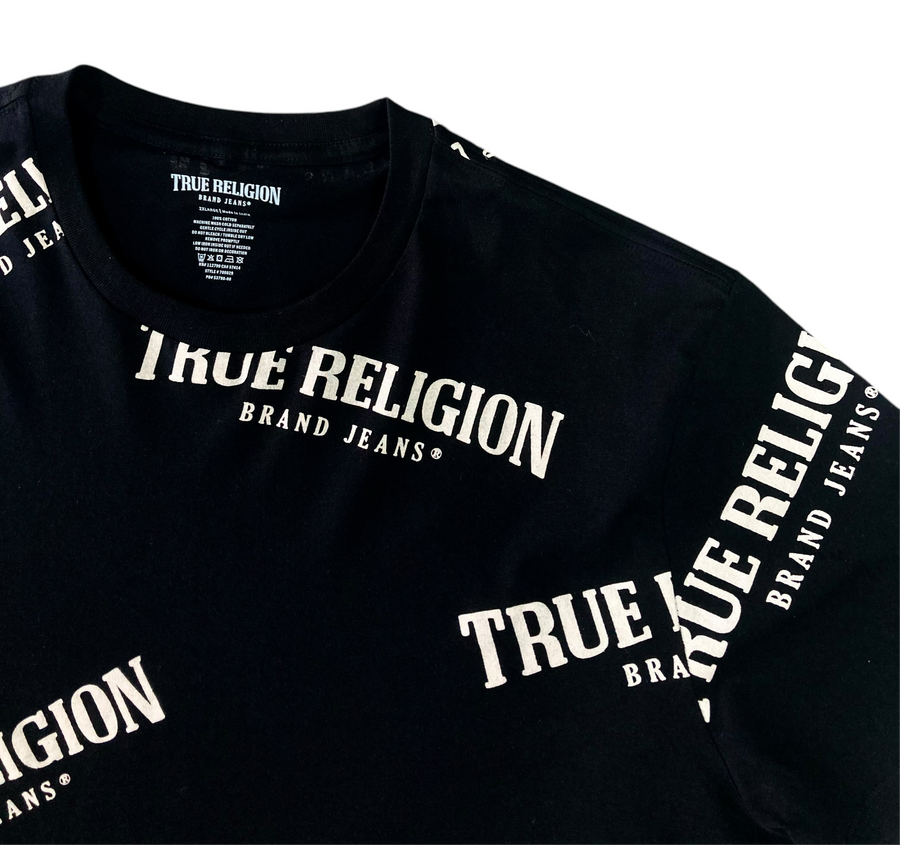 Playera True Religion Negra Hombre