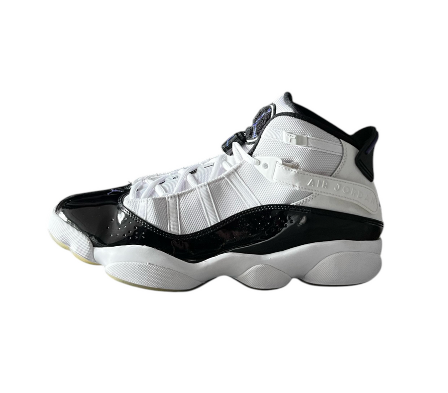 Jordan 6 Rings Blanco Negro Hombre