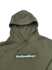 Sudadera Backpackboyz Verde Hombre