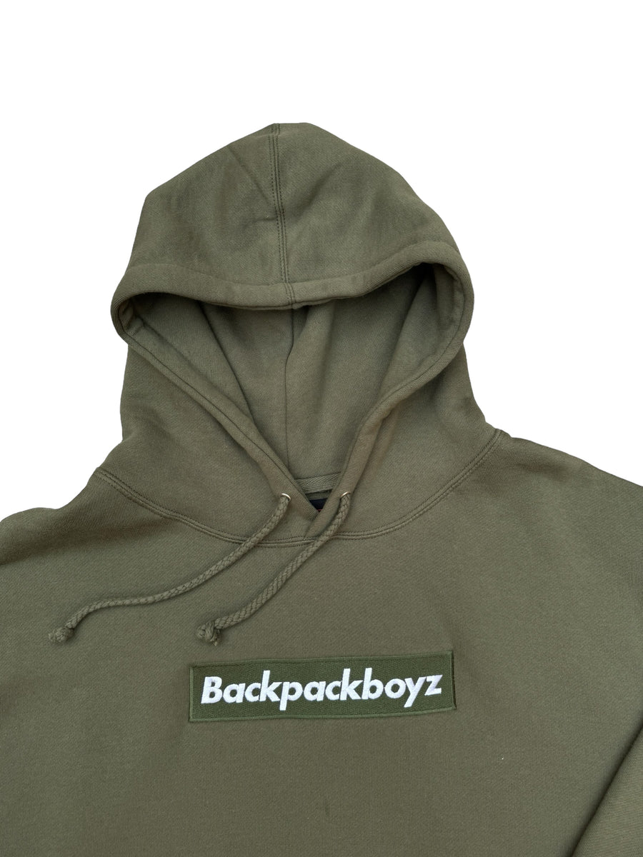 Sudadera Backpackboyz Verde Hombre