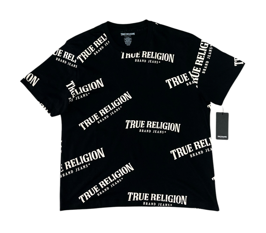 Playera True Religion Negra Hombre