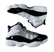Jordan 6 Rings Blanco Negro Hombre