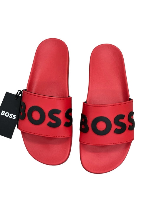 Sandalias Hugo Boss Rojo Hombre