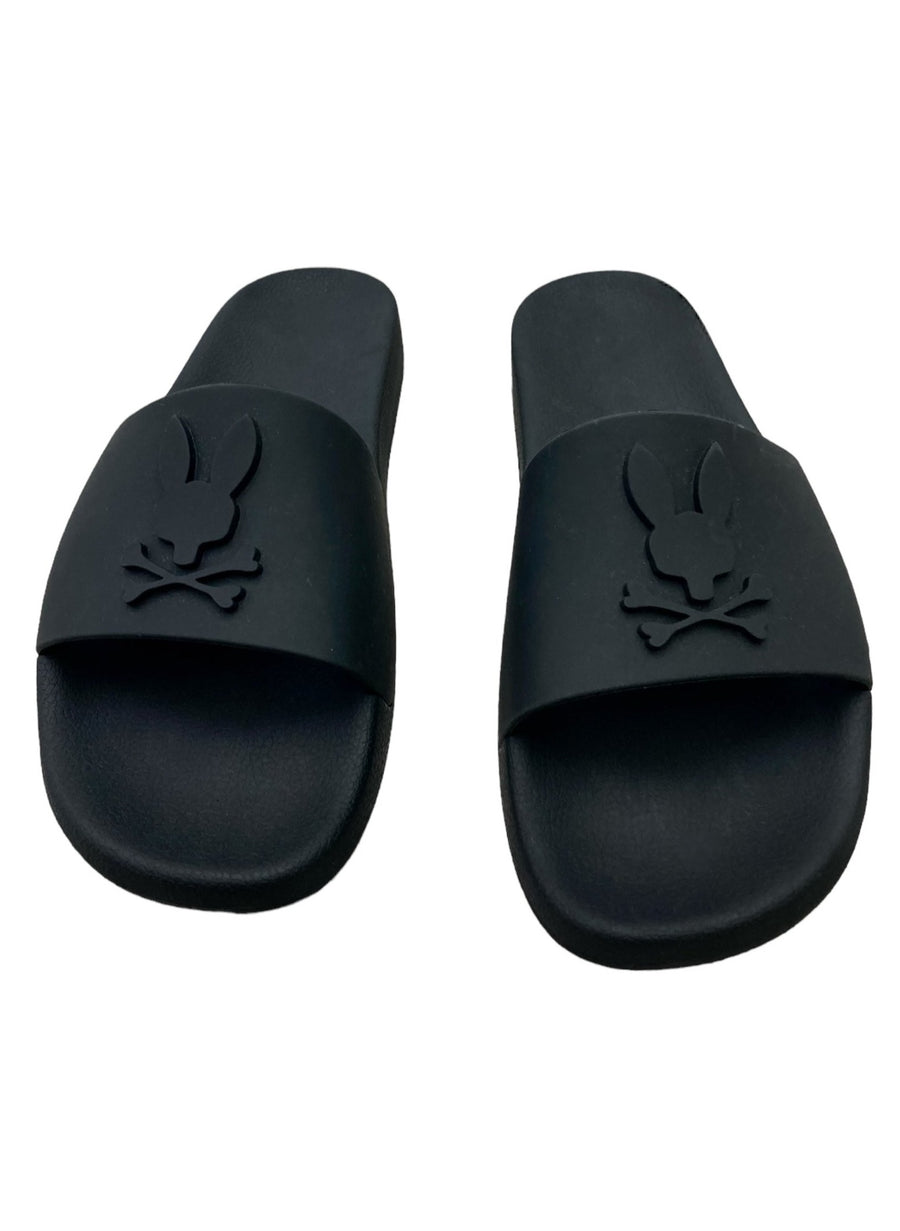 Sandalias Psycho Bunny Negro Hombre