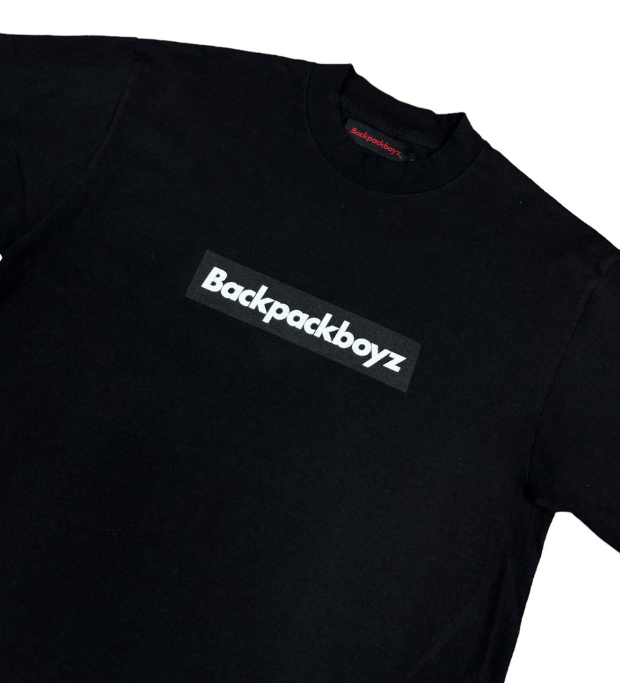 Playera Backpackboyz Negra Hombre