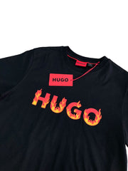 Playera Hugo Negra Hombre