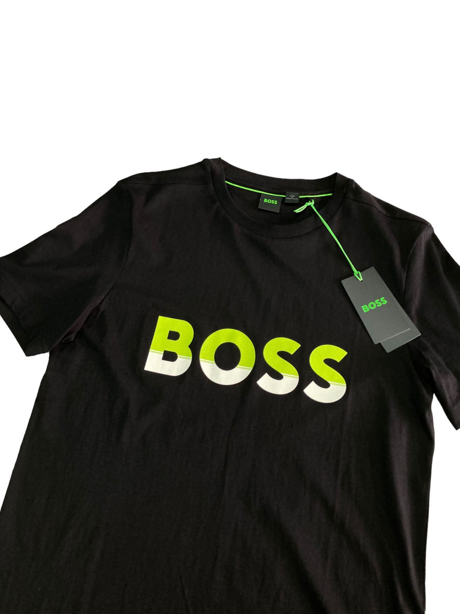 Playera Boss Negra Hombre