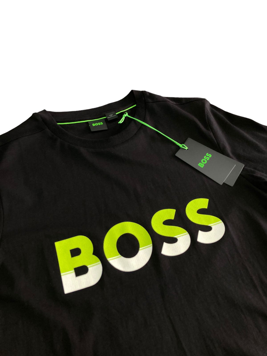 Playera Boss Negra Hombre