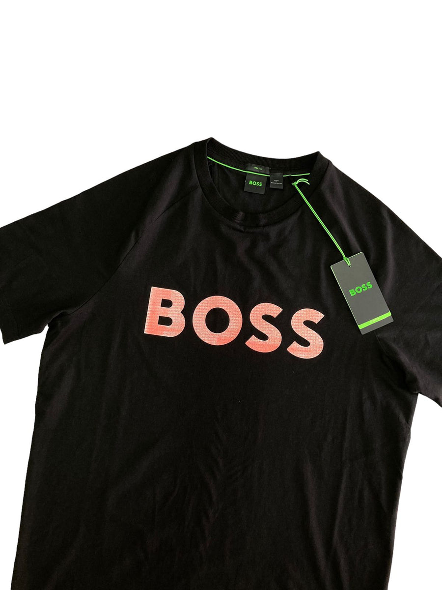 Playera Boss Negra Hombre