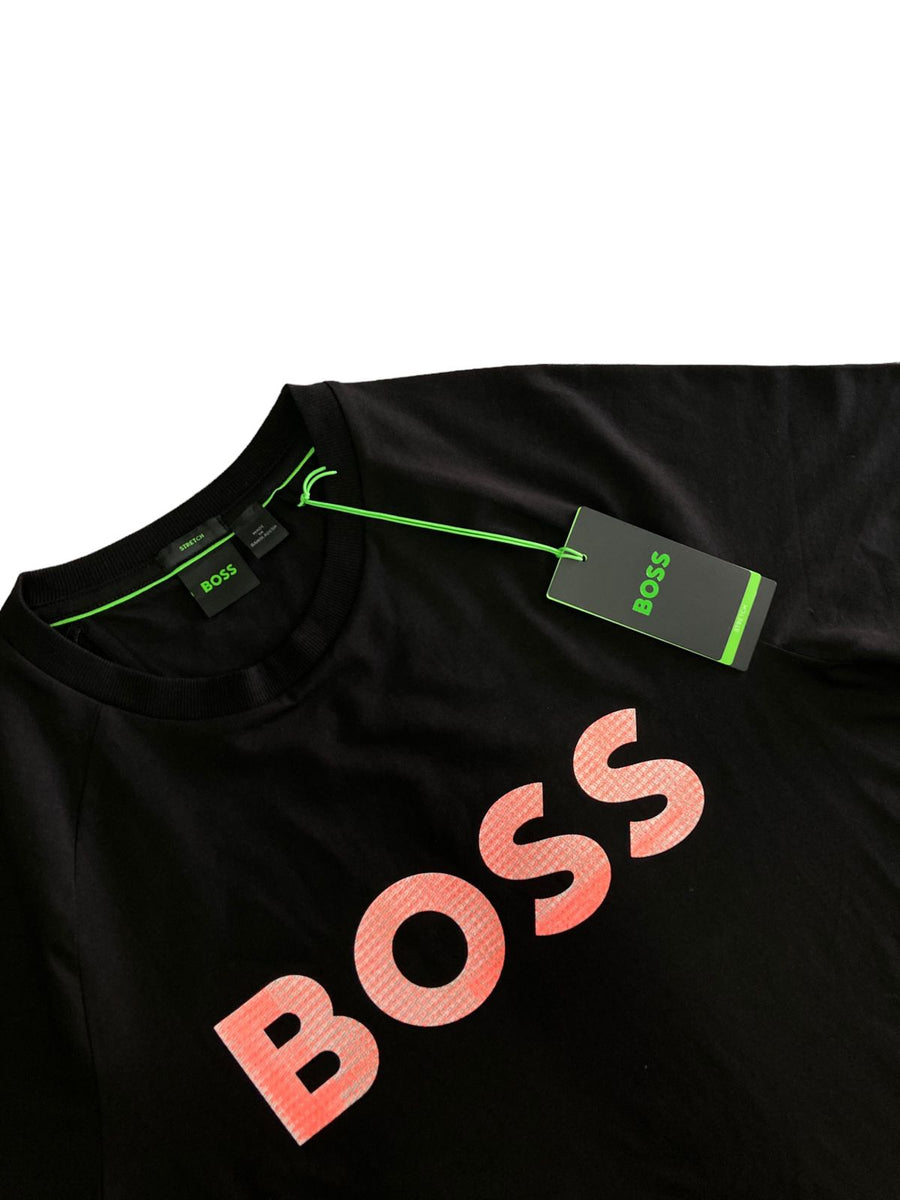 Playera Boss Negra Hombre