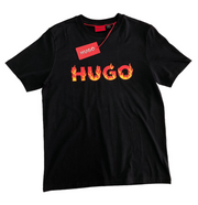 Playera Hugo Negra Hombre